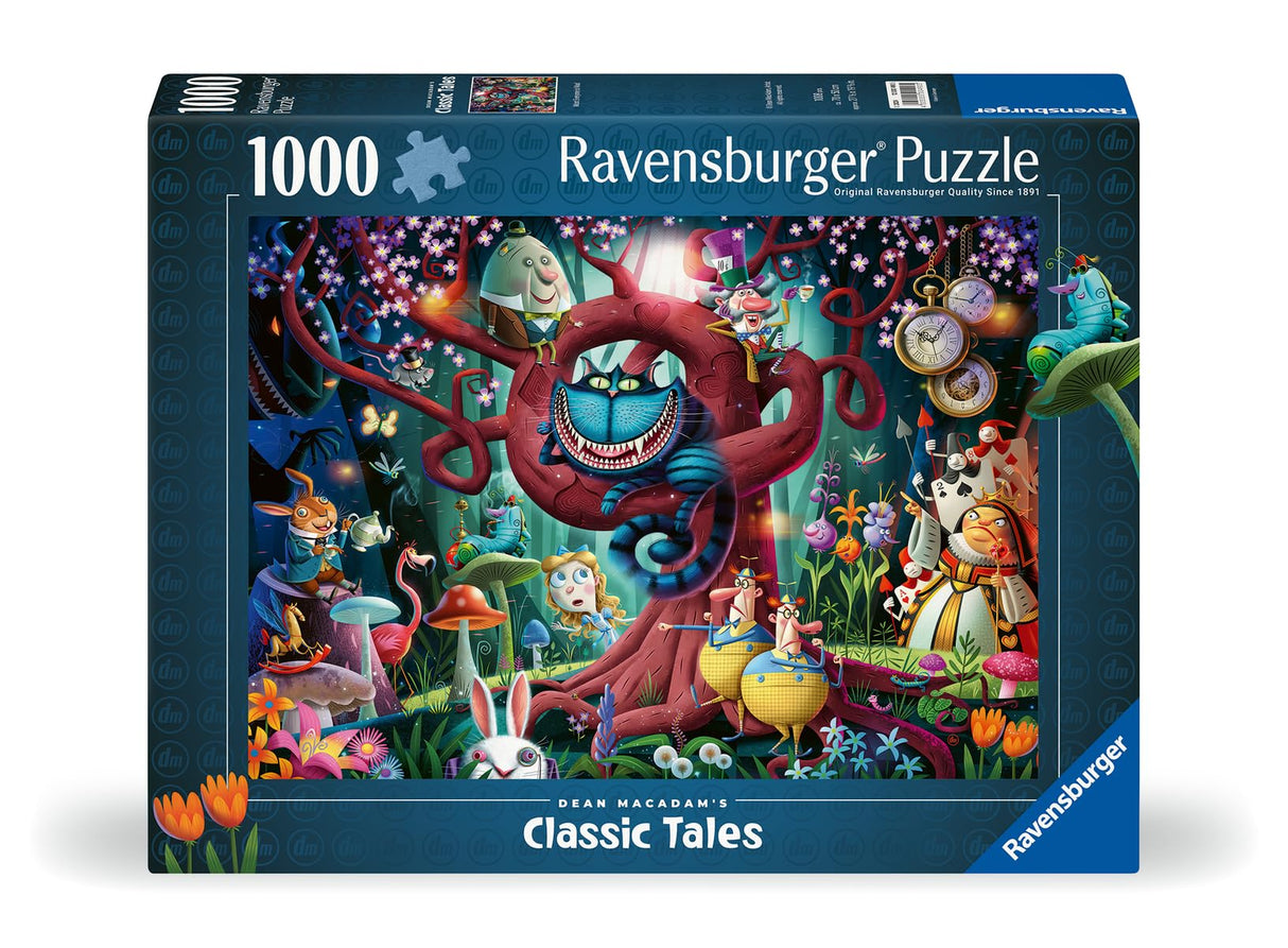 Ravensburger Dean Macadam Most Everyone is Mad 1000 Piece Jigsaw Puzzle for Adults - 12000490 - Handcrafted Tooling, Made in Germany, Every Piece Fits Together Perfectly Ravensburger