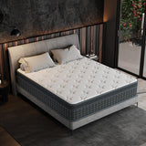 UMN Twin XL Mattress, 12 Inch XL Twin Mattress in a Box, Individually Pocketed Springs, Pressure Relief, Motion Isolation, Provides Support, CertiPUR-US Certified, Medium Firm UMN