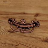 TAMUNE Carved Storage Cabinet with 2 Glass Doors & Drawer, Pooja Mandir with 3-Tier Shelves, Decorative Cabinet Display Cabinet for Living Room White and Walnut (31.5”W x 15.7”D x 70.9”H) TAMUNE