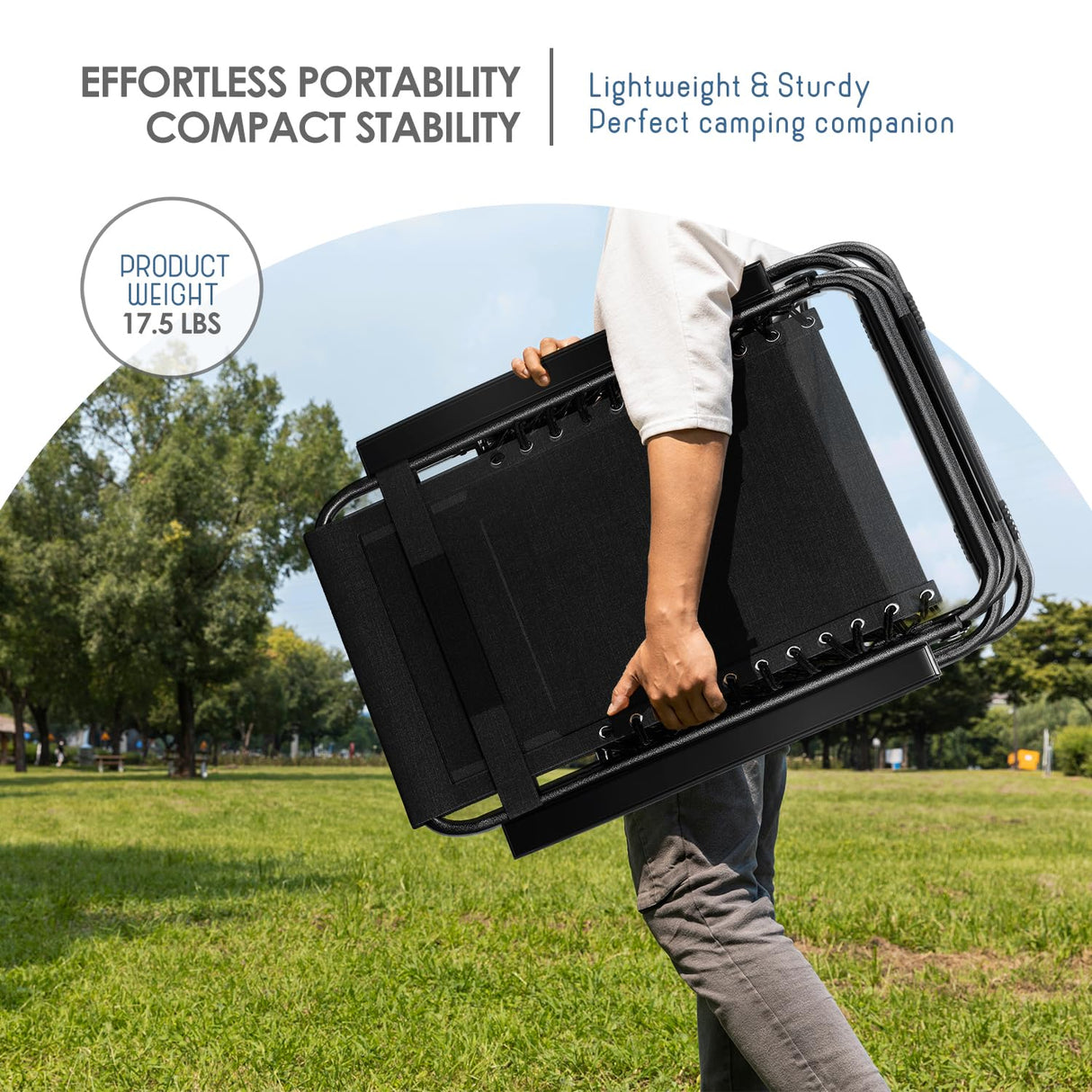 Nestl Zero Gravity Chairs Set of 2, Patio Lounge Chair Outdoor with Pillows & Cup Holder Trays, Adjustable Steel Mesh Reclining Camping Chair, Folding Patio Lawn Chair for Deck, Beach, Yard - Black Nestl