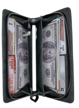 Youkang Sublimation Wallet Women's Zipper Card Holder Storage Bag Women's Travel Clutch Wristband DIY Craft (Black) Youkang