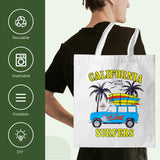 Joyclub 10 Pack Sublimation Tote Bags Blanks Bulk Polyester Canvas Bags Reusable Grocery Bags to Decorate Painting Crafting Sublimation DIY For Gift Joyclub