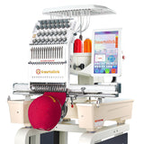 Smartstitch S-1501 Ultra Beast Embroidery Machine with 15 Needles, 1200SPM Max Speed, 12" Touch Screen, Wifi available, 14"x20" Embroidery Area, Capable of embroidering on Cap, Hat, T-shirt and more smartstitch