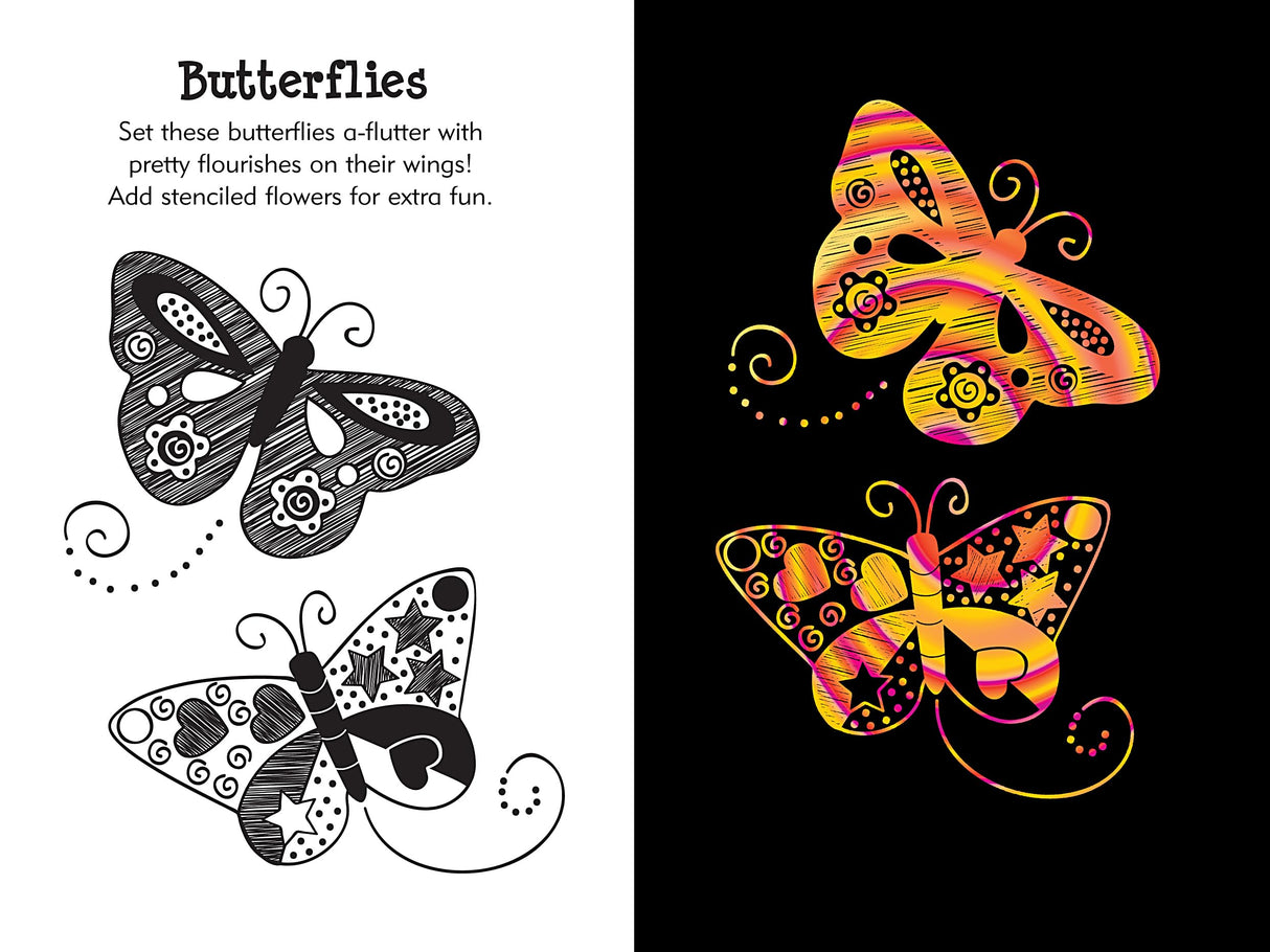 Doodle Mania Scratch & Sketch (Art, Activity Kit) (Trace-Along Scratch and Sketch) PETER PAUPER PRESS