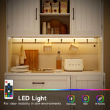 Lefurture 71” Tall Kitchen Pantry Cabinet with LED Light & Outlet & Drawer, Pantry Storage Cabinet with Microwave Shelf & 6 Hooks, Kitchen Hutch with Door Shelves & Adjustable Shelves, for Dining Room Lefurture