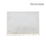 VIE DE AMAN Dog Crate Topper Wood for 48 42 36 24 inch Cages, Dog Crate Table Topper with Tassel Curtain, Rustic Style Dog Kennel Topper, Rustic Brown(Dog Crate Not Include) VIE DE AMAN