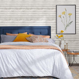 Commomy 10 Pcs Faux Wood 3D Wall Panels Peel and Stick -11.8"x11.8" Ultralight Thin PVC 3D Faux Wood Panels for Walls Shiplap Planks for Kitchen, Living Room,RV, Interior Wall Decor Commomy