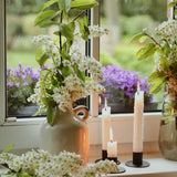 4 Pcs Black Candle Holders Retro Candlestick Holder Farmhouse Decor for Home Wedding Party Anniversary Housewarming Gifts for Women Men ysnn