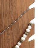 MOOCA Wooden Freestanding Necklace Holder Stand for Multiple Necklaces, Necklace Display Stand, Jewelry Display Stand for Vendor, Brown Color MOOCA