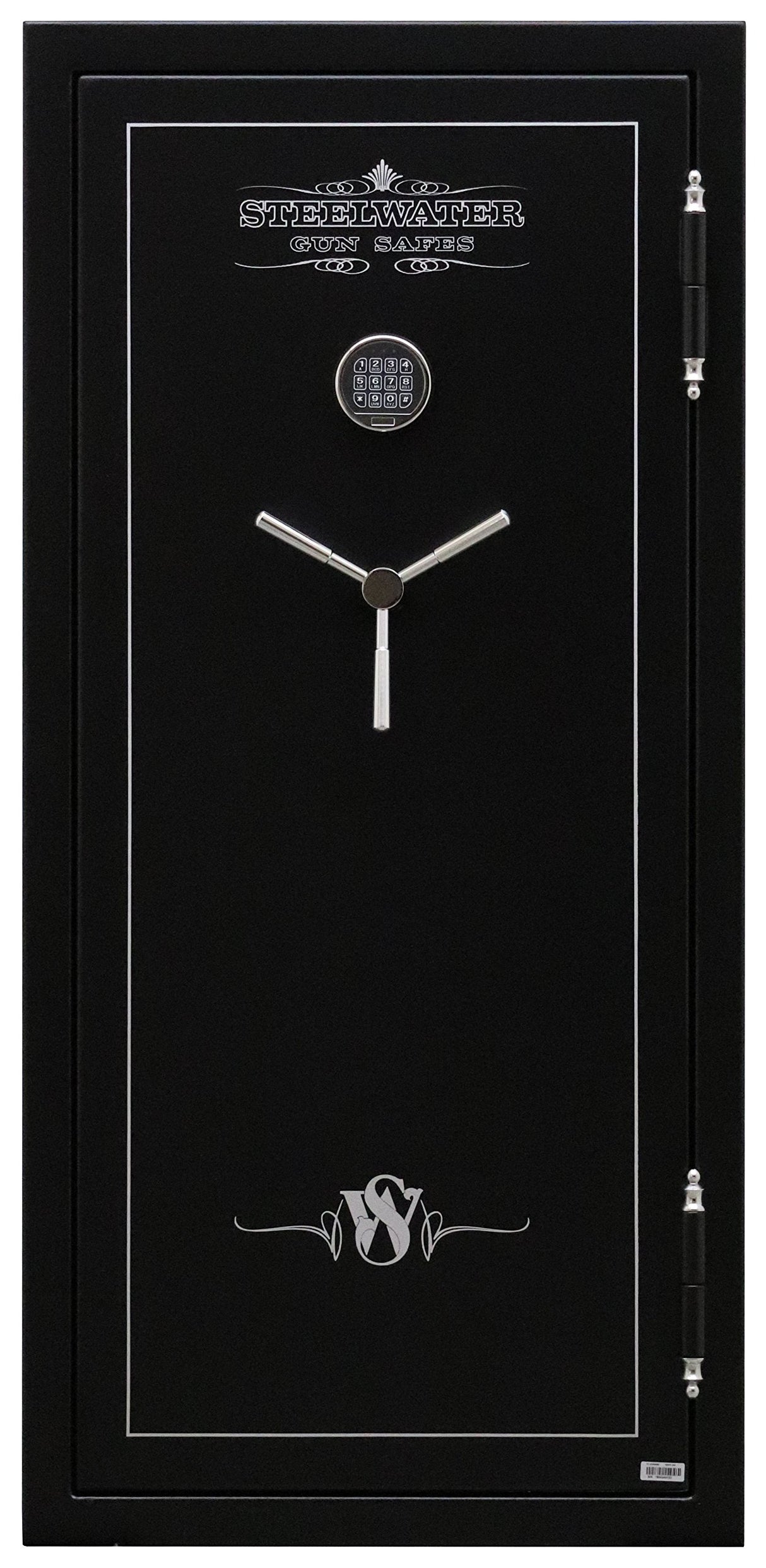 STEELWATER GUN SAFES New and Improved Steelwater Heavy Duty 20 Long Gun Fire Protection for 60 Minutes AMSW592818-blk Steelwater Gun Safes