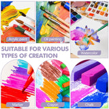 FUMILE Canvas Boards for Painting 8x8, 6 Pack Canvases for Painting Primed Acid Free Blank Canvas Panels for Painting Canvas for Classroom and Painting Parties. FUMILE