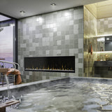 Dimplex IgniteXL 60" Built-in Linear Electric Fireplace (Model: XLF60), 8530/5118 BTU, 240/120 Volt, 2500/1500 Watt, Black DIMPLEX