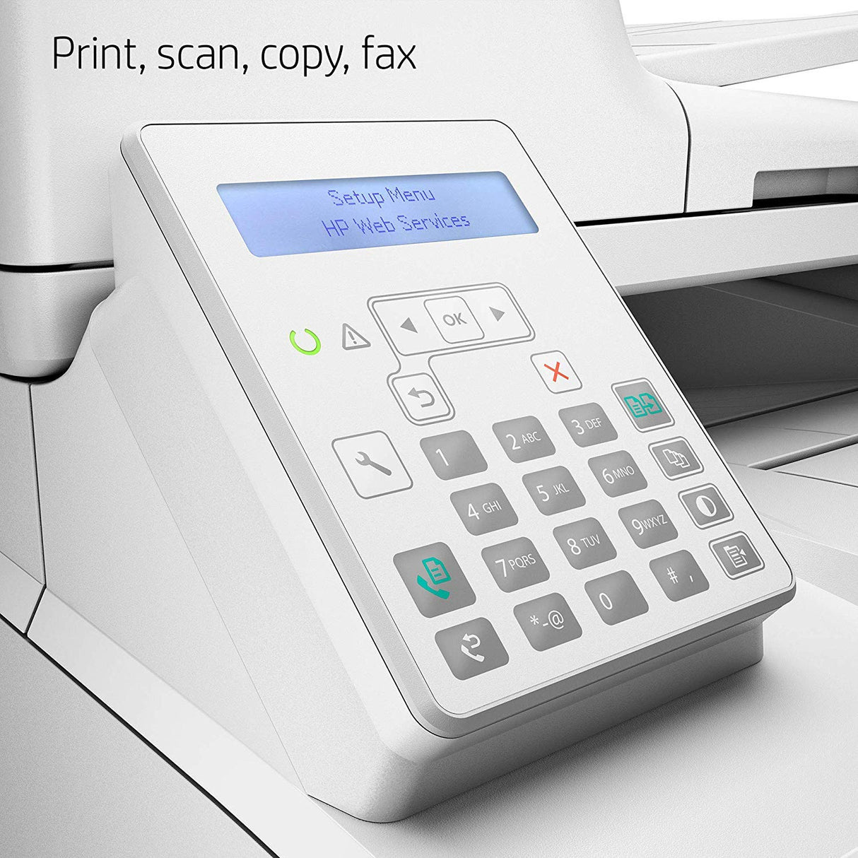 HP LaserJet Pro MFP M227fdn Monochrome All-in-One Printer with built-in Ethernet & 2-sided printing, (G3Q79A) HP
