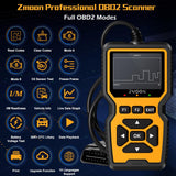 ZMOON ZM201 Professional OBD2 Scanner Diagnostic Tool, Enhanced Check Engine Code Reader with Reset OBDII/EOBD Car Diagnostic Scan Tools for All Vehicles After 1996, 2025 Upgraded Zmoon
