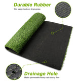 Artificial Grass, 51" x 26" Dog Pee Pads, Professional Dog Potty Training Rug, Grass Mat with Drainage Holes, Pet Turf Indoor Outdoor Flooring Fake Grass Doormat (26"x51") FezepYmaz
