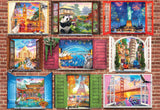 Buffalo Games - Dominic Davison - Windows Open to The World - 1500 Piece Jigsaw Puzzle for Adults -Challenging Puzzle Perfect for Game Nights - Finished Size is 38.50 x 26.50 Buffalo Games