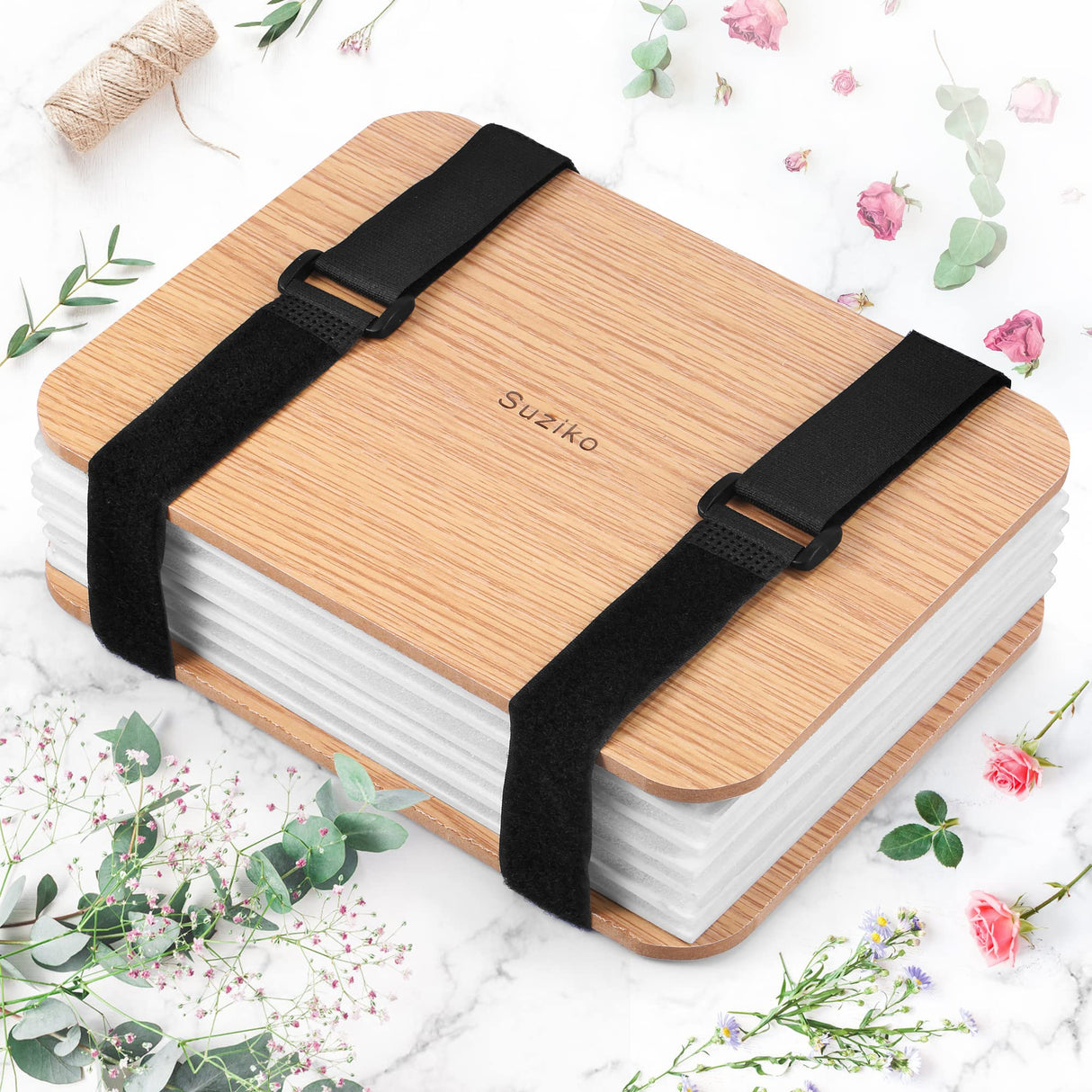 Suziko Professional Flower Press Kit 6 Layers 6.3 x 8.3 inch , Flower Pressing Kit for Adults Kids, Great Gift for Daughter Suziko