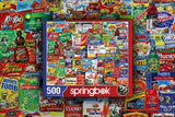Springbok's 500 Piece Jigsaw Puzzle Looney Labels - Made in USA Springbok