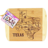 Totally Bamboo A Slice of Life Texas State Serving and Cutting Board, 11" x 8.75" Totally Bamboo