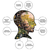 AQUARIUS Guardians of the Galaxy Baby Groot Puzzle (500 Piece Jigsaw Puzzle) - Glare Free - Precision Fit - Virtually No Puzzle Dust - Officially Licensed Guardians of the Galaxy Collectibles-14x19 In AQUARIUS