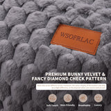 WSOFRLAC Gaming Chair Comfy Bean Bag Couch Sofa Chair for Bedroom, Modern Faux Fur Reading Bean Bag Chairs for Adults Teens, Living Room Adult Bean Bag Chair with Footrest WSOFRLAC