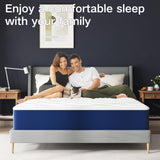 PurrJoys 12 Inch Firm Queen Mattress,Queen Size MattressCooling Memory Foam with Washable Zipper Cover, Pressure Relief & Firm Support, Easy Setup PurrJoys