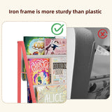 Aokitsink Kids Bookcases Montessori Bookshelf Nursery Book Shelves and Toy Storage Childrens Toddler Bookshelf Sturdy Metal Kid's Toy Storage Organizer for Kids' Rooms Playroom Kindergarten Aokitsink