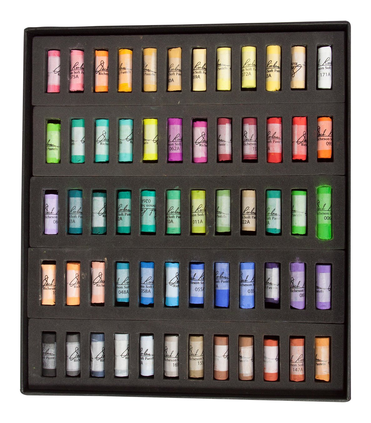 Jack Richeson 4280600 Signature Round Half Stick Pastels Jack Richeson