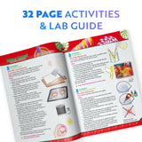 Playz Edible Candy Making Science Kit for Kids Ages 8-12 Years Old - Food Science Chemistry Kid Science Kit with 40 Experiments to Make Your Own Chocolates, Educational Science Kits for Boy & Girls Playz