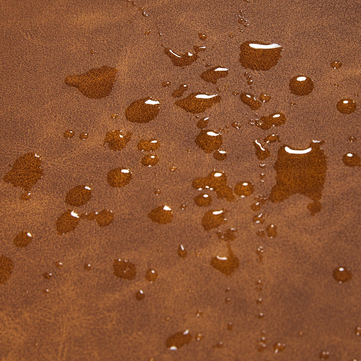 Yaheetech Accent Chair Faux Leather Armchair Lounge Chair with Wood Frame, Modern Retro Lounge Chair for Living Room/Office/Reception Area, Light Brown Yaheetech