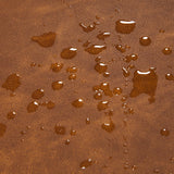 Yaheetech Accent Chair Faux Leather Armchair Lounge Chair with Wood Frame, Modern Retro Lounge Chair for Living Room/Office/Reception Area, Light Brown Yaheetech