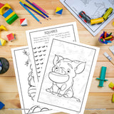 Disney Princess Paintbox Coloring and Activity Book with 16 Paints, Bendon 42350, 7.75 x 10.75 Disney