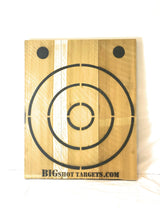 Heavy Duty Wooden Axe Target- for Throwing Axe, Tomahawk, Throwing Knives, Throwing Stars, Hatchet BIGSHOT