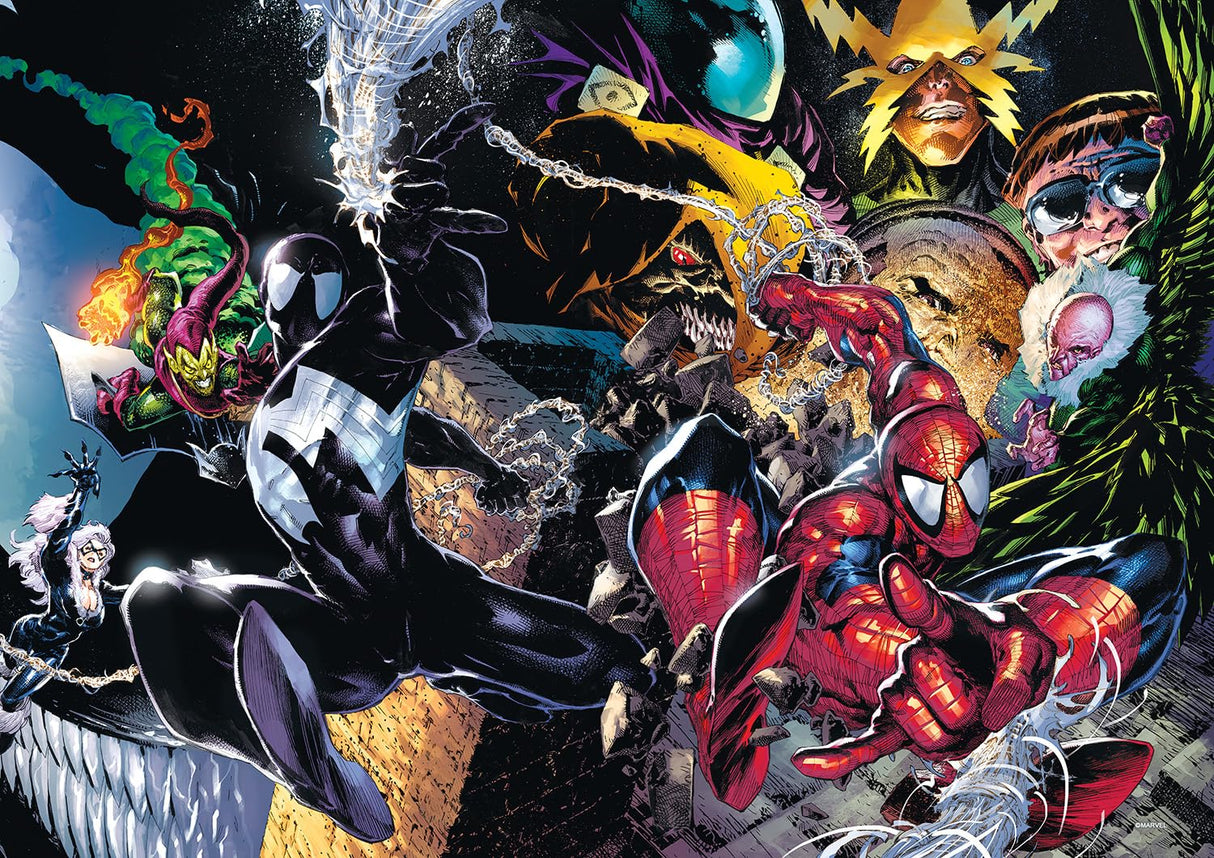 Buffalo Games - Marvel - The Amazing Spider-Man No. 4-500 Piece Jigsaw Puzzle for Adults -Challenging Puzzle Perfect for Game Nights - Finished Size is 21.25 x 15.00 Buffalo Games