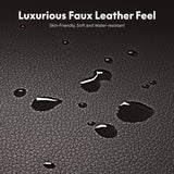 Softa Recliner Chair for Adults, Faux Leather Small Reclining Chair Home Theater Seating, Adjustable Modern Single Sofa Armchair for Living Room Bedroom (PU, Brown) Softa