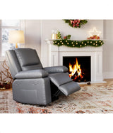 GarveeHome Power Lift Recliner Chair - Heat and Massage, Adjustable Back and Legs, Pu Leather Electric Lift Chair Designed for The Elderly and People with Mobility Impaired GarveeHome