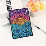 Mandala Diamonds Painting Notebook for Adults, A5 Diamond Art Journal and DIY Sketchbook, Diamond Art Kit Supplies,Gift for Beginners, Craft Lovers, Artists. (Mandala) Formeydemi