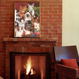 500 Piece Puzzles for Adults Cats 20.5 x 15 Inch 500 Large Piece Jigsaw Puzzles for Kids Adults Puzzles 500 Pieces for Adults Holiday Educational Challenge Toy Anguis