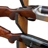 Rush Creek Creations unisex adult American Cherry Indoor 3 Rifle Shotgun Wall Storage Display Rack, American Cherry, 0 US Rush Creek Creations