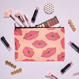 Blank Sublimation Canvas Bags, DIY Cosmetic Zipper Pouch Set (10 x 7 Inches, 15 Pieces) Bright Creations