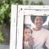 Foreside Home & Garden FFRD06190 4X6 Heartland Photo Frame White Foreside Home & Garden