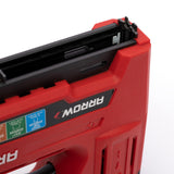 Arrow ET501F Corded 5-in-1 Professional Electric Staple and Nail Gun, Wire Stapler, and Brad Nailer for Upholstery, Framing, Insulation, Crafts, Fencing, and Cable, Black/Red Arrow