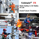 Fullsheild FR Flame Resistant Balaclava Face Mask NFPA2112 CAT2 Cover Hood for Welding Hunting Army Military OneSize Fullsheild