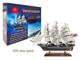 SAILINGSTORY Wooden Model Ship Clipper Cutty Sark 1/195 Scale Replica Ship Model Sailboat Decor Small HOME DECOR SAILINGSTORY