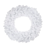 48" ICY White Spruce Artificial Christmas Wreath - Unlit Northlight