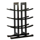 Oceanstar WR1132 12-Bottle Bamboo Wine Rack, Dark Espresso Oceanstar