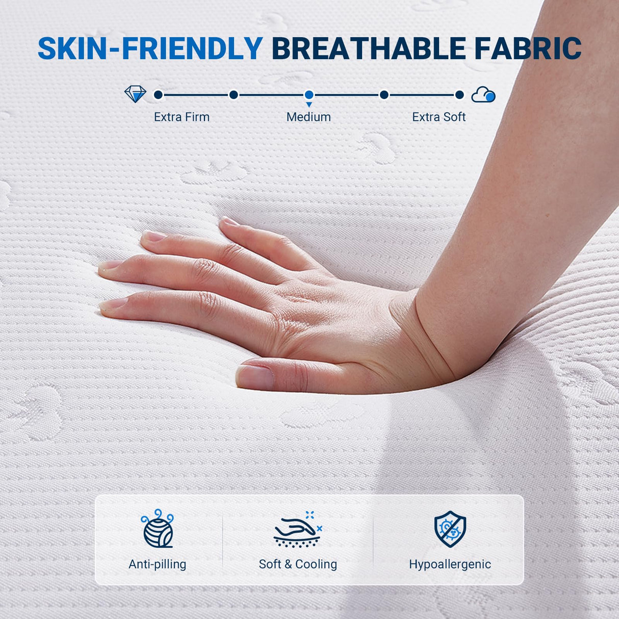 Avenco Full Size Mattress, 12 Inch Full Mattress in a Box with Comfort Memory Foam for Comfort Sleep & Pain Relief, Guestroom Full Bed Mattresses, CertiPUR-US Certified Full Mattresses Avenco