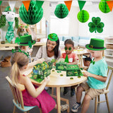 Vecacosic Leprechaun Trap Kit for Kids, Wood DIY How to Catch A Leprechaun Kit St Patricks Day Leprechaun Trap Decorations, Funny Leprechaun Trap Kit Supplies Toys Crafts Gift (A) Vecacosic