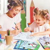 ANGOLIO 24PCS Christian Bible Coloring Books for Kids Teacher's Day Activities Coloring Books Verse Drawing Supplies for Sunday School Classroom Rewards Back to School Goodies Bag Birthday Party Gifts ANGOLIO