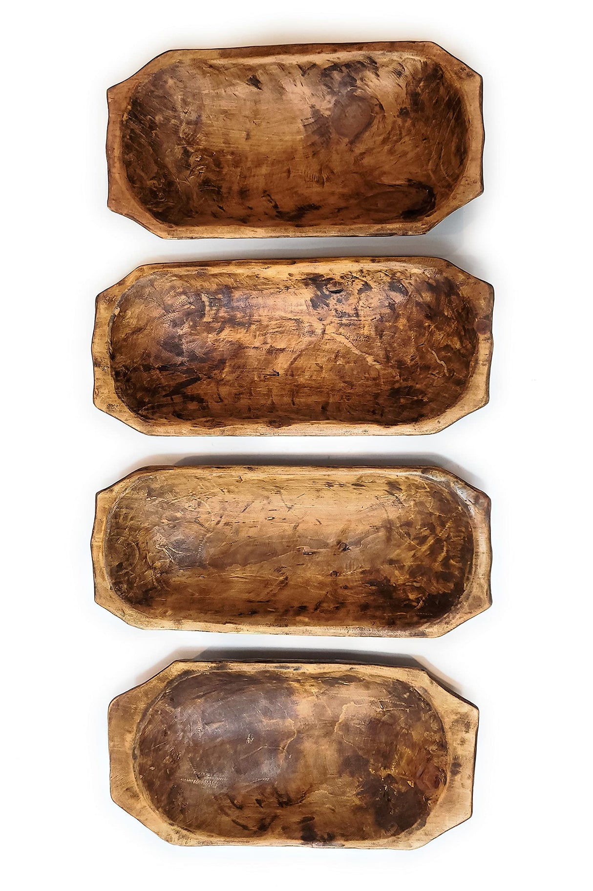 Farmhouse Rustic Wooden Decorative Bowl-Unique Dough Bowl- The Big Horn Ranch Junkie Mercantile